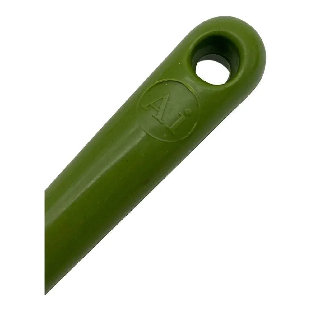 Vintage Ai Crinkle Cutter Vegetable Fruit Potato Slicer Plastic Green Handle